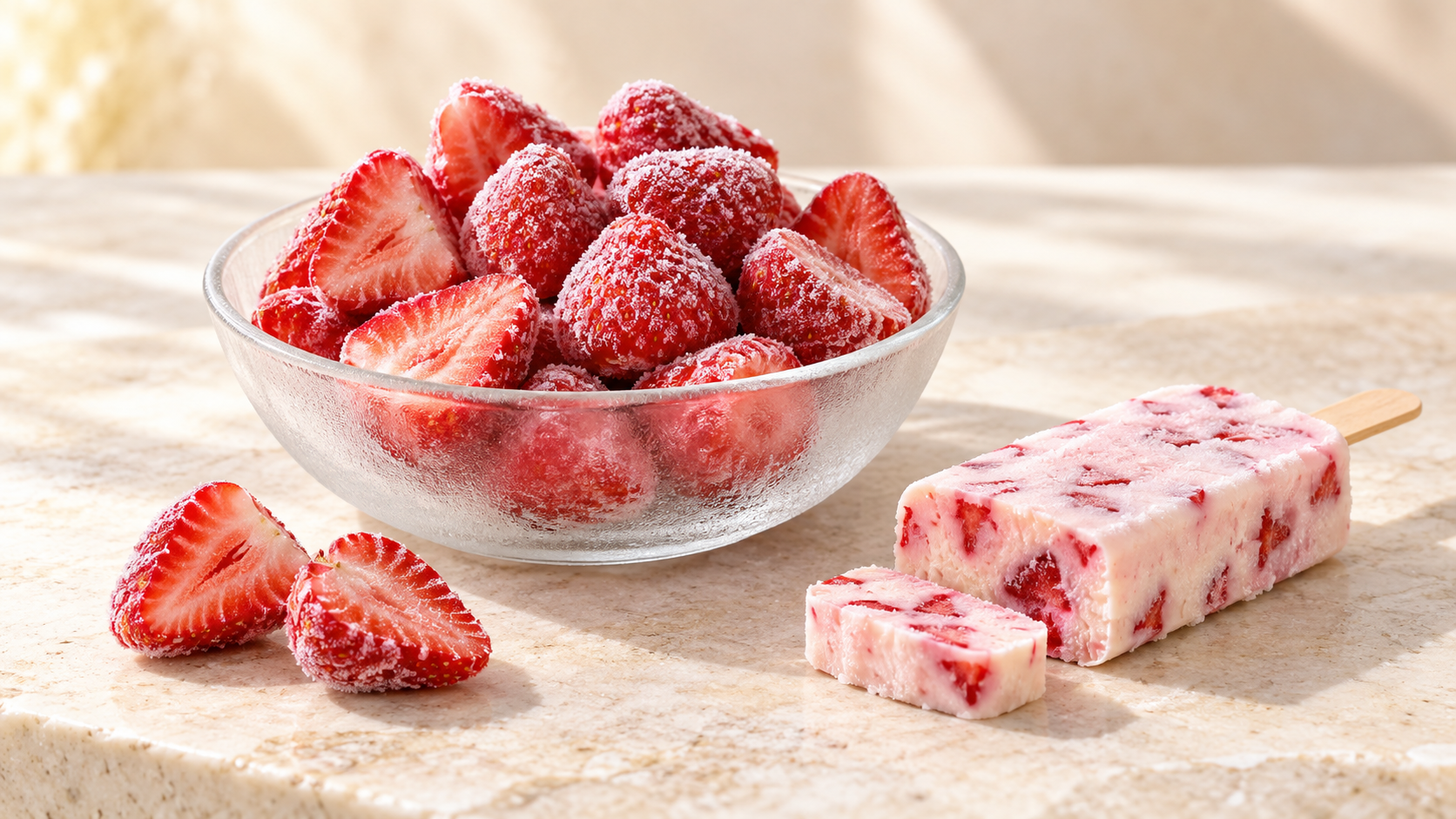 Celebre Frozen Fruits Strawberry for commercial food production